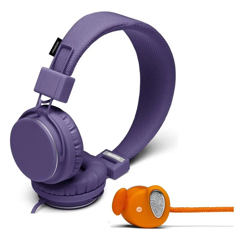 Słuchawki Plattan Lilac + słuchawki Medis Orange GRATIS Bonami Wybór klientów