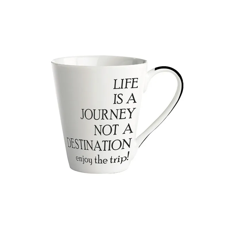 Porcelanowy kubek Galzone Life is a journey Bonami Do wyczerpania zapasów