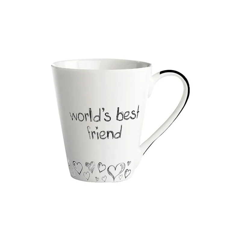 Porcelanowy kubek Galzone World’s best friend Bonami Niska cena