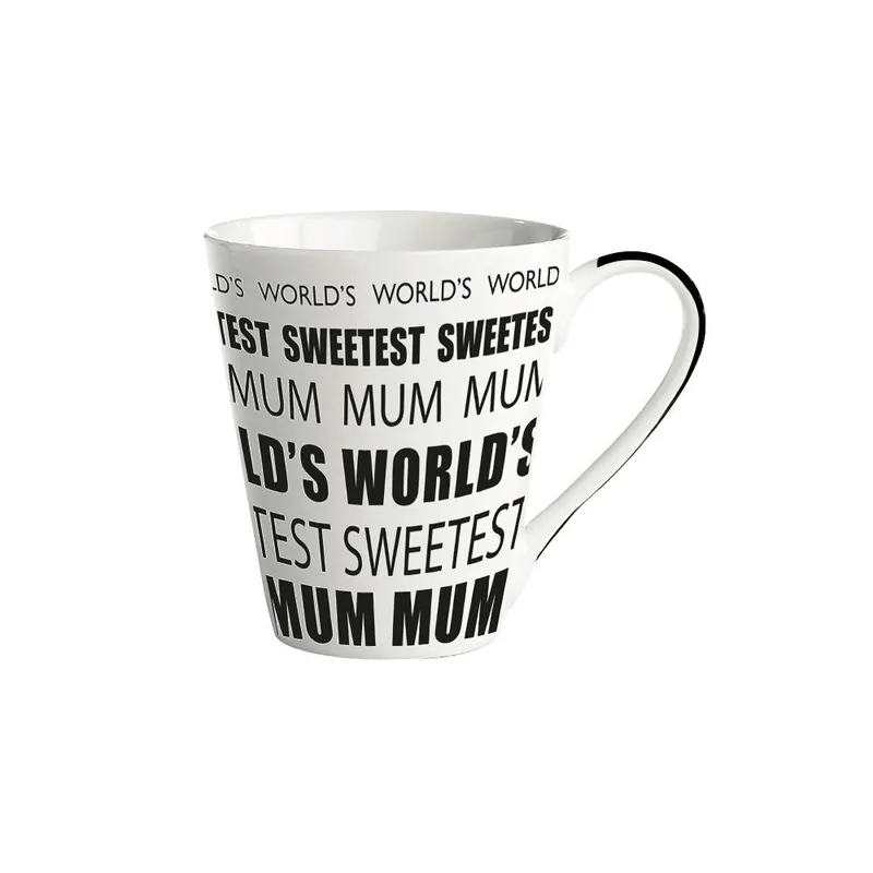 Porcelanowy kubek KJ Collection World’s sweetest mum Bonami Hit sprzedaży