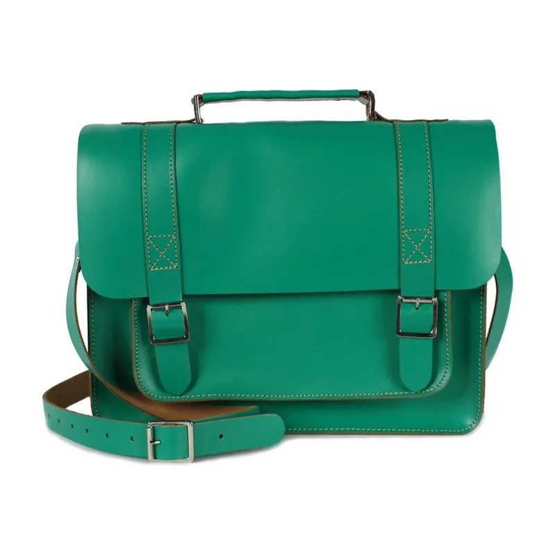 Okazja Torebka Boho Briefcase, zielona Bonami