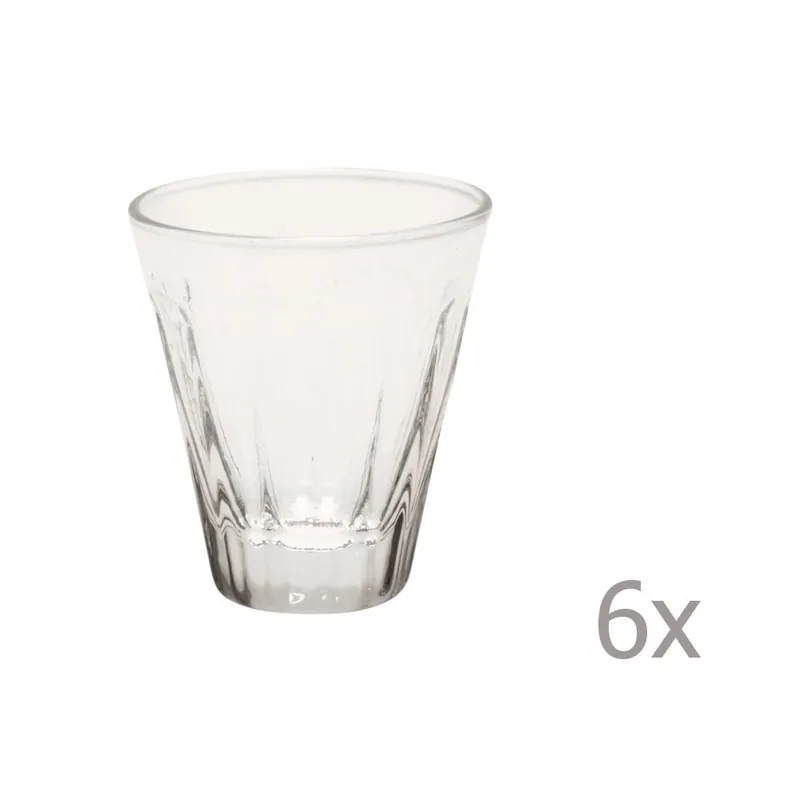 Zestaw 6 kieliszków Lucca Transparent, 50 ml Bonami Okazja