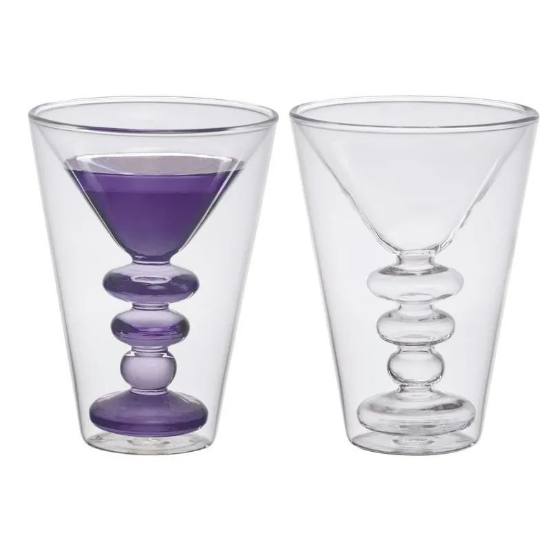 Darmowy zwrot Zestaw 2 szklanek Bich Martini, 130 ml Bonami