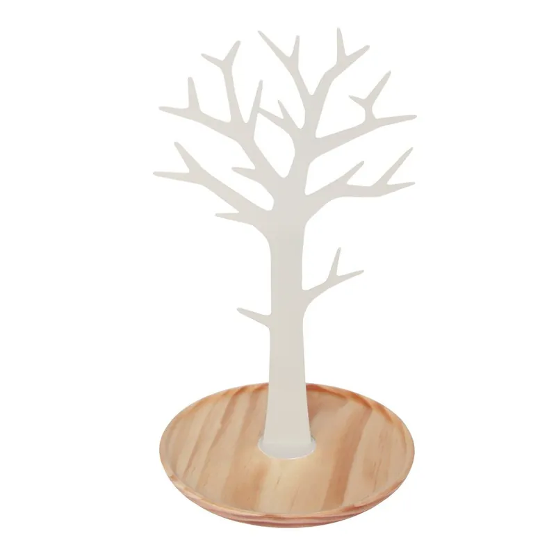 Łatwy zwrot Stojak na biżuterię Tree White Bonami