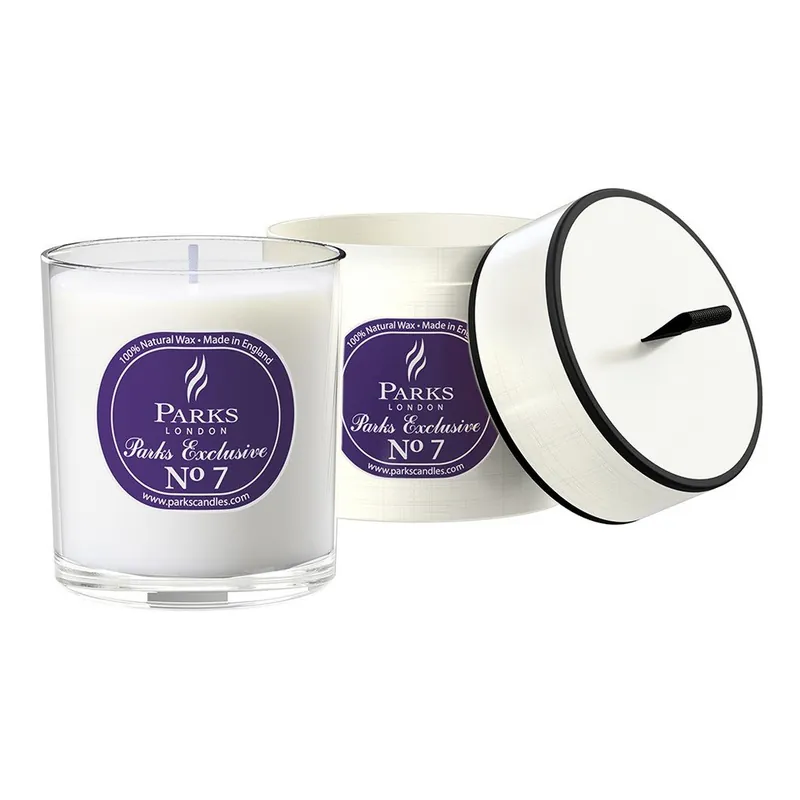 Świeczka o zapachu orchidei i kwiatu lotosu Parks Candles London, 50 h Bonami Szybka dostawa