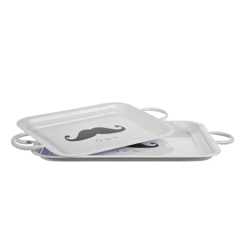 Zestaw 2 tacek Mustache Bonami Zniżka