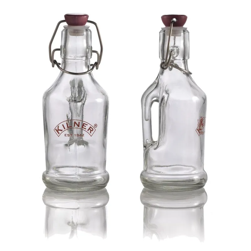 Butelka z uchwytem i plastikowym zamknięciem, 200 ml Bonami Ekspresowa dostawa