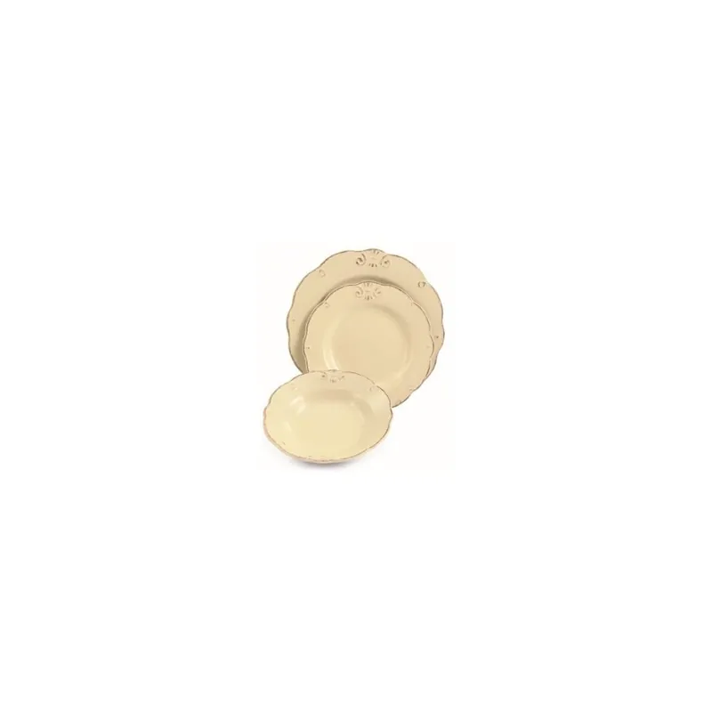Komplet 18 talerzy Duchessa Crema Bonami Ekspresowa dostawa