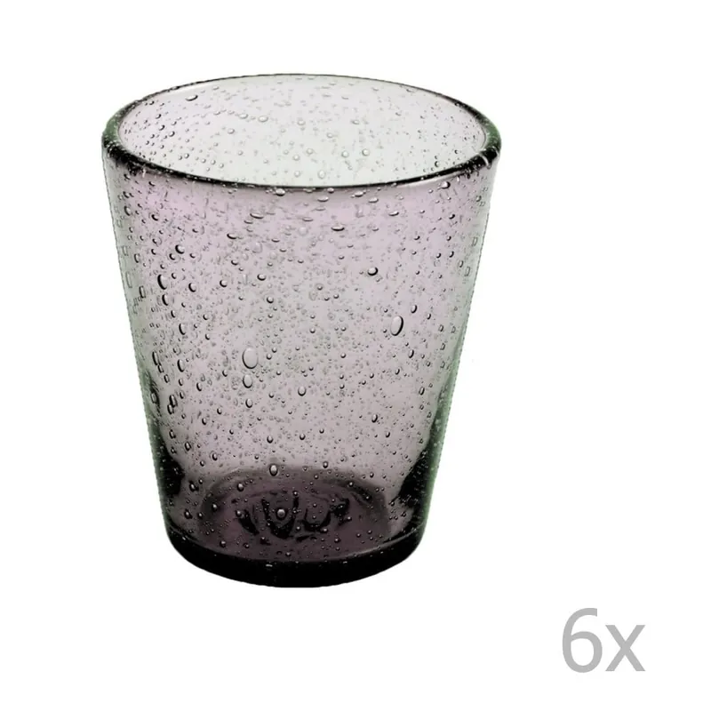 Zestaw 6 fioletowych szklanek VDE Tivoli 1996 Aqua, 330 ml Bonami Oferta