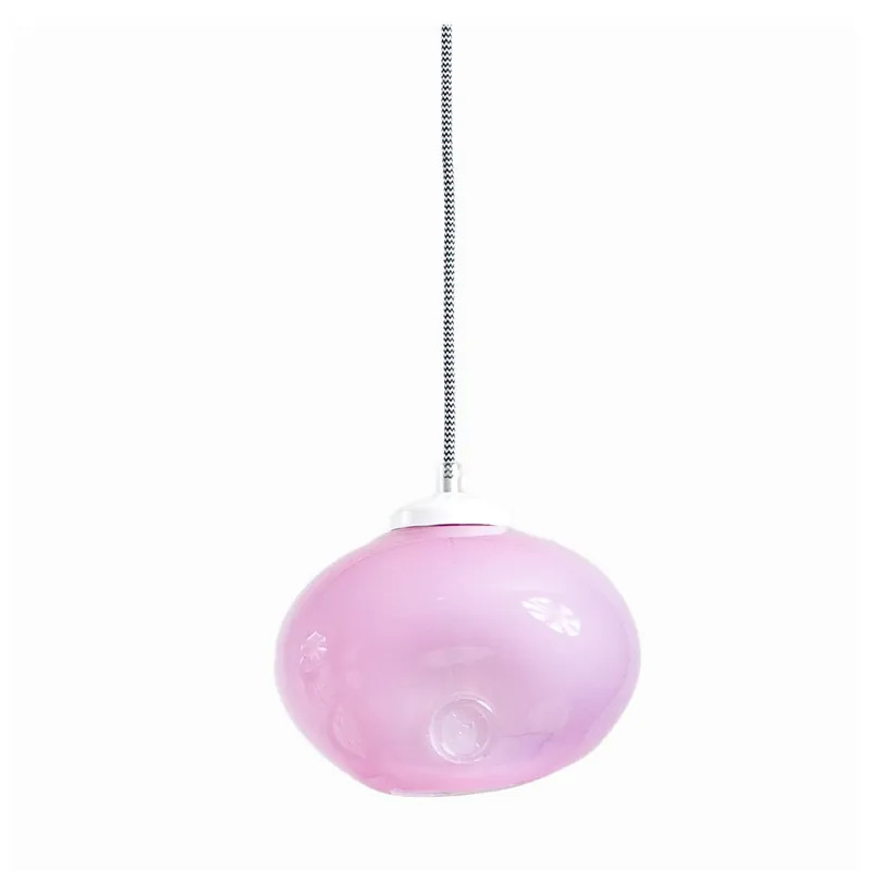 Lampa sufitowa Glass Lamp, różowa Bonami Promocja