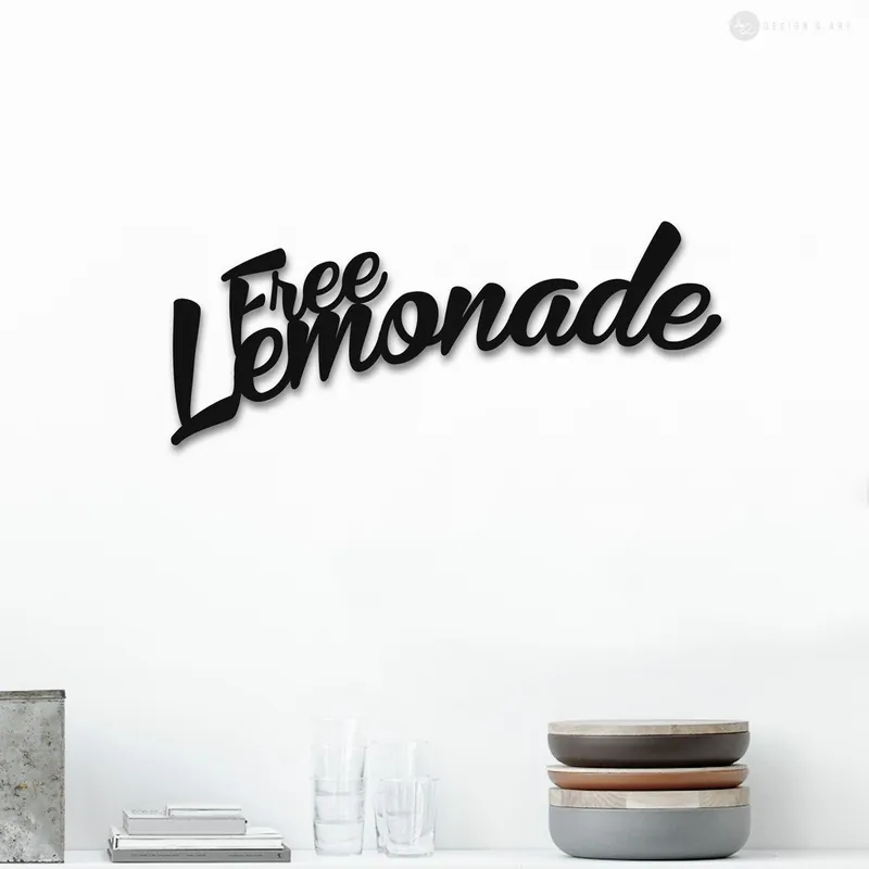 Premium Dekoracja ścienna Free Lemonade Bonami