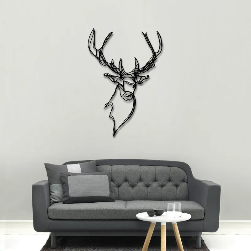 Do wyczerpania zapasów Dekoracja ścienna Stag Head Bonami