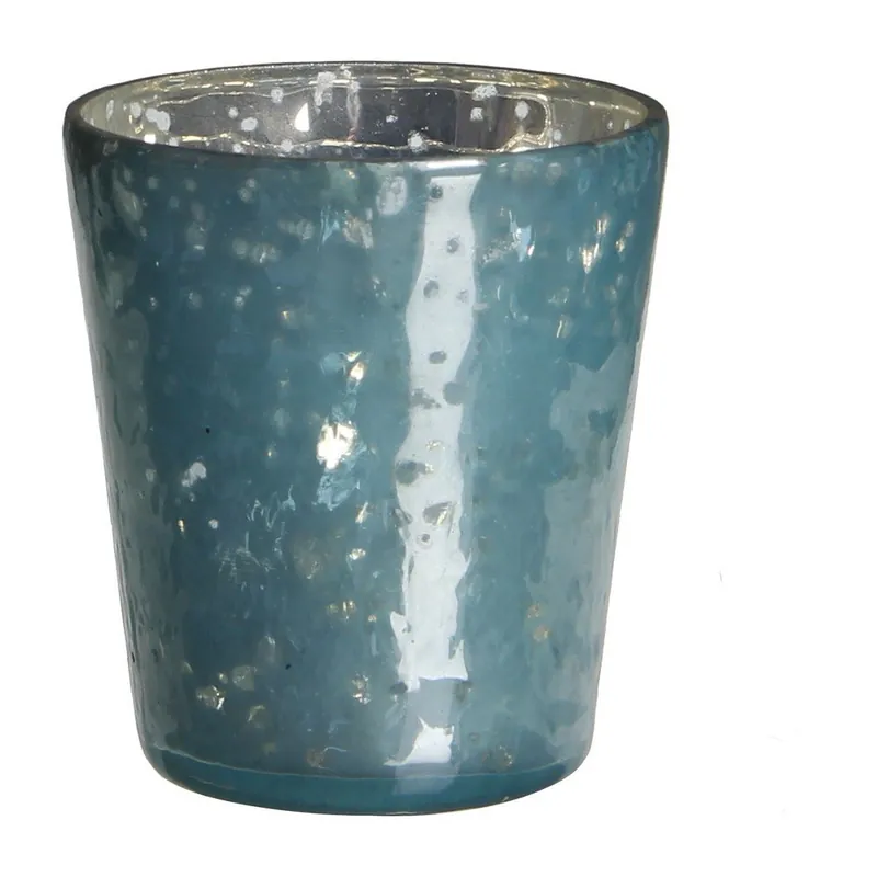 Hit sprzedaży Świecznik Benito Blue, 7x7 cm Bonami