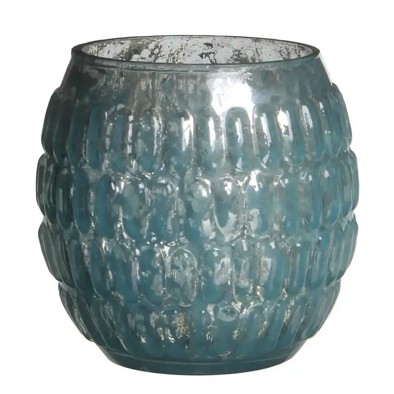 Niska cena Świecznik Tavira Blue, 9 cm Bonami