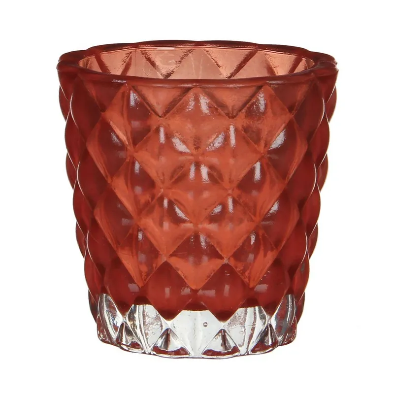 Bezpieczne zakupy Świecznik Bent Red, 8 cm Bonami