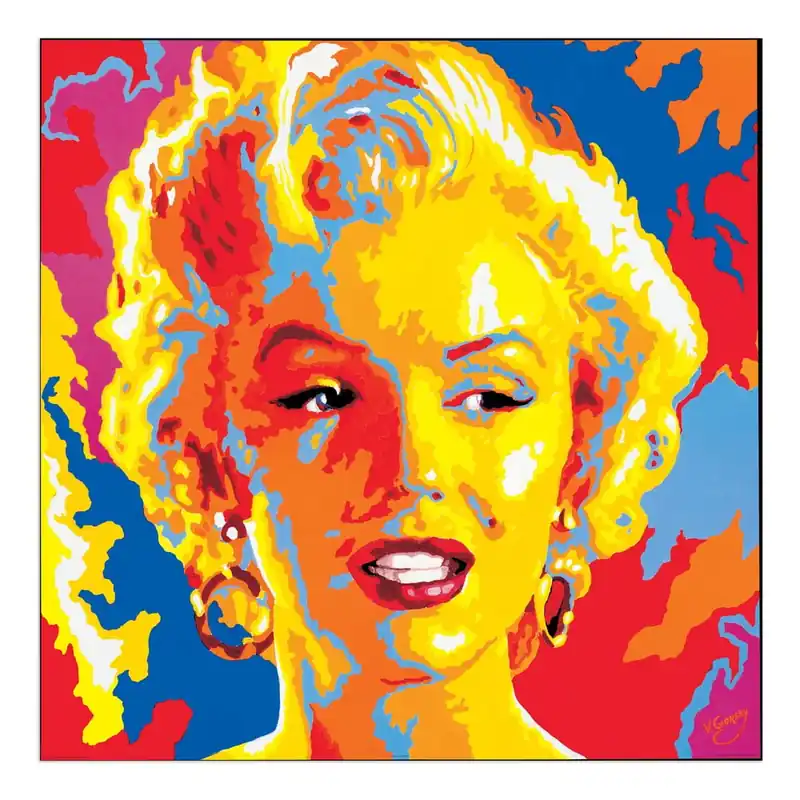 Obraz Vladimir Gorsky - Marylin Monroe, 85x85 cm Bonami Łatwy zwrot