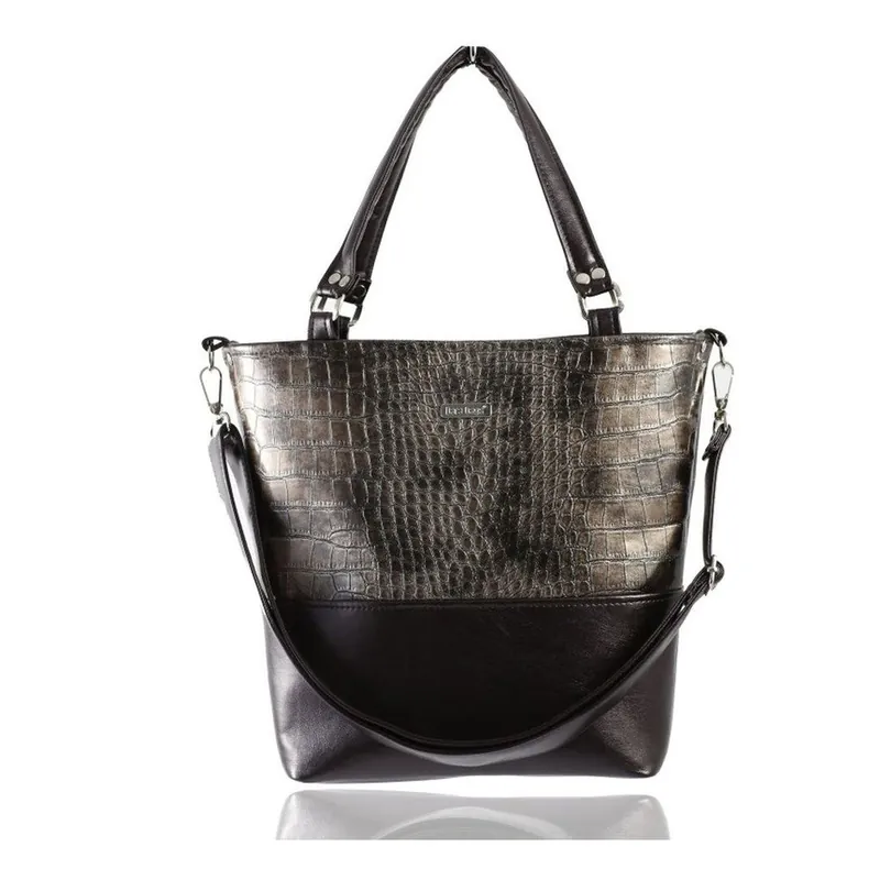 Ciemnobrązowa torebka Dara bags Lele No.59 Bonami Popularny