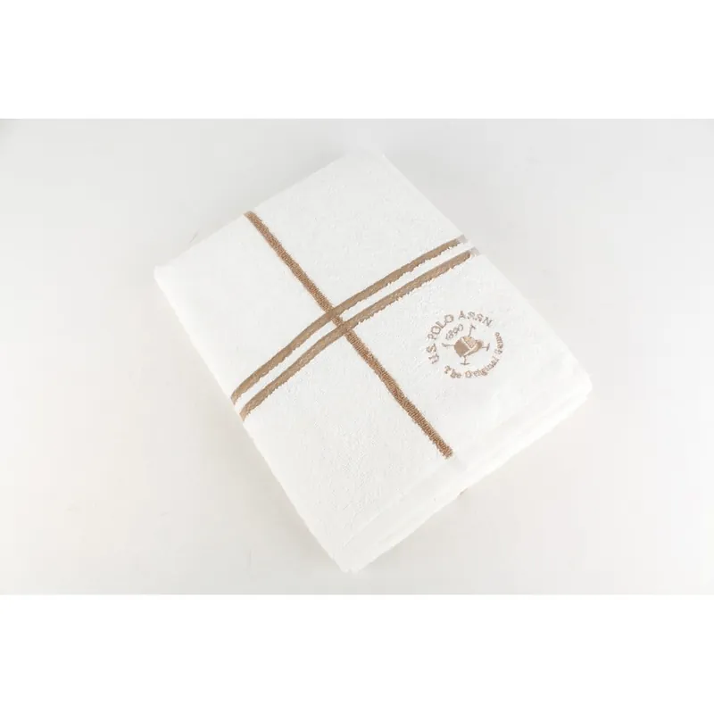 Ręcznik US Polo Bath White and Beige, 90x150 cm Bonami Wysoka jakość