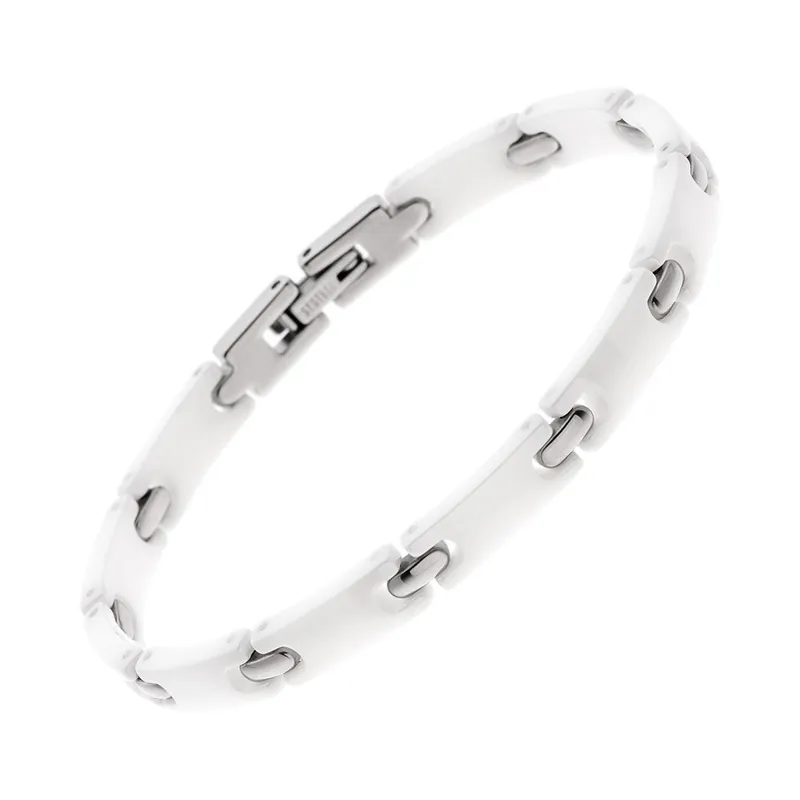 Kup online Bransoletka Gourmette Style White Pure Bonami