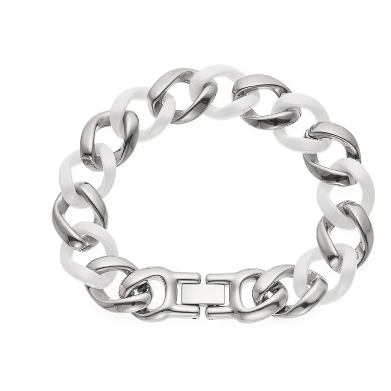 Bransoletka Gourmette Style White Steel Bonami Taniej
