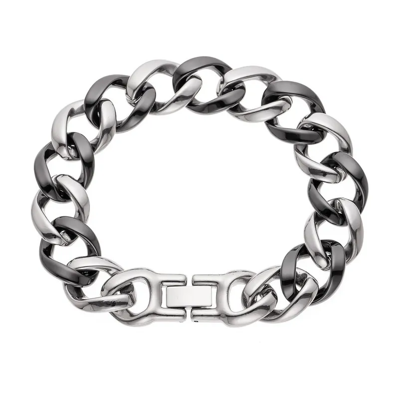 Bransoletka Gourmette Style Black Steel Bonami Promocja
