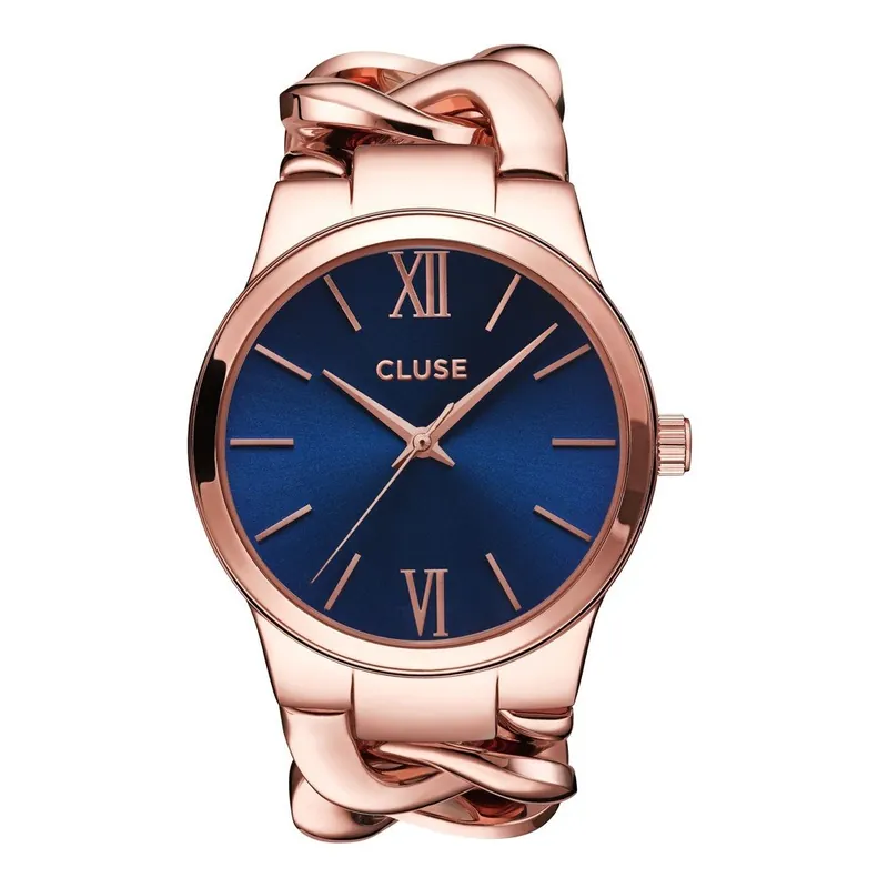 Zniżka Zegarek damski Elegante Rose Gold/Royal Blue, 38 mm Bonami