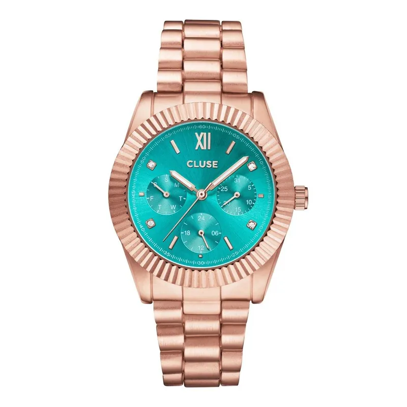 Zegarek damski Sarabande Stones Mint, 38 mm Bonami Wybór klientów