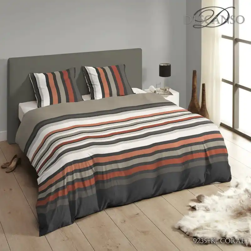 Ograniczona ilość Pościel Descanso Coral Linen, 140x200 cm Bonami