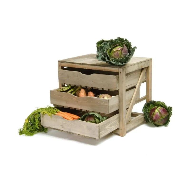 Bezpieczna płatność Skrzynka z 3 szufladami na warzywa Garden Trading Garden Bonami