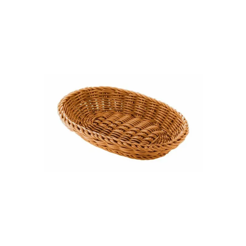 Premium Beżowy owalny koszyczek stołowy Saleen, 21x15 cm Bonami