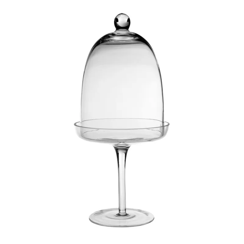 Okazja Mała szklana patera z kloszem Côté Table Stemmed Bell Bonami
