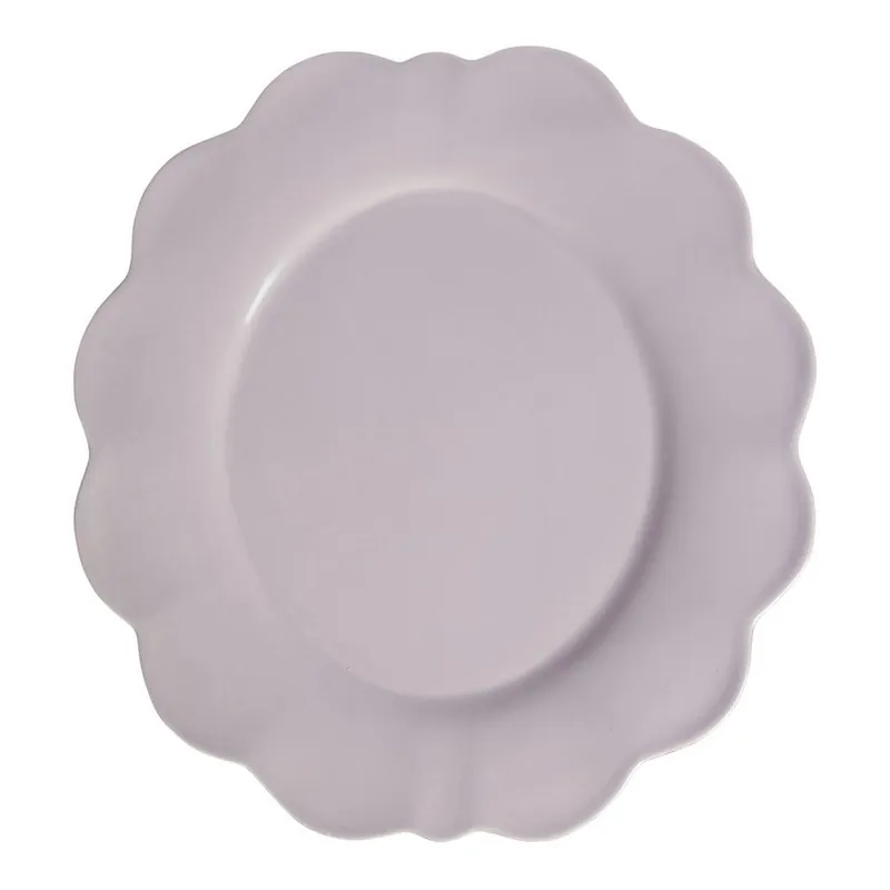 Hit cenowy Zestaw 4 talerzyków deserowych Petale Lilac Bonami
