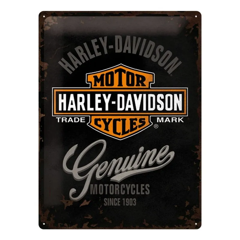 Blaszana tablica Harley Davidson Motor, 30x40 cm Bonami Obniżka ceny