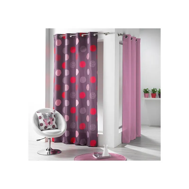 Kup teraz Zasłonka Lulu Print Violet, 140x240 cm Bonami
