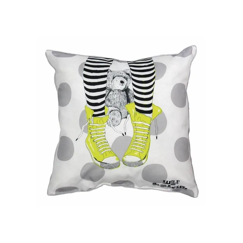 Poduszka Lulu Tender Gris, 40x40 cm Bonami Hit sprzedaży