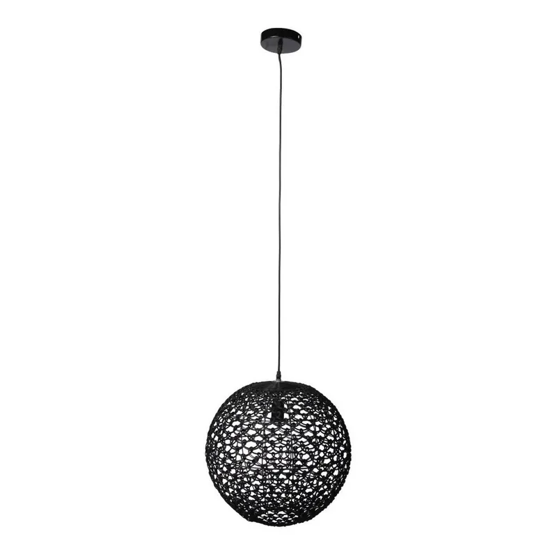 Lampa sufitowa Osier Black, 43x45,5 cm Bonami Zamów dziś