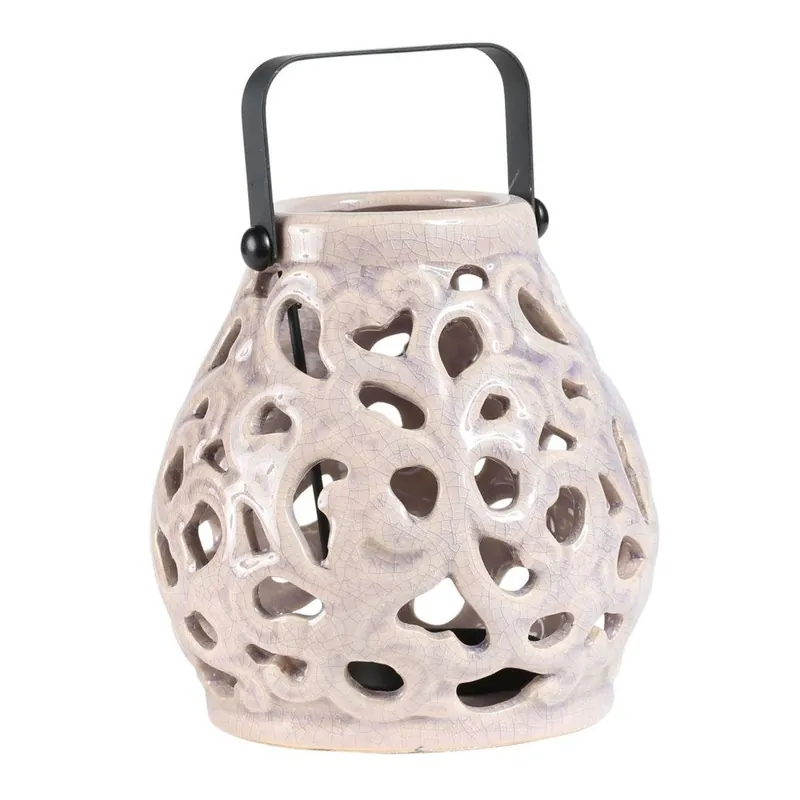 Do wyczerpania zapasów Lampion Volut Mauve, 14x14x14 cm Bonami