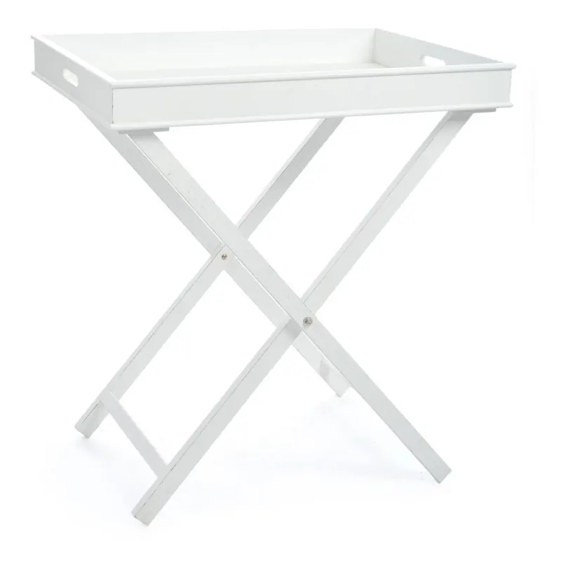 Najlepsza cena Stolik Butlertray White, 71x51x77 cm Bonami