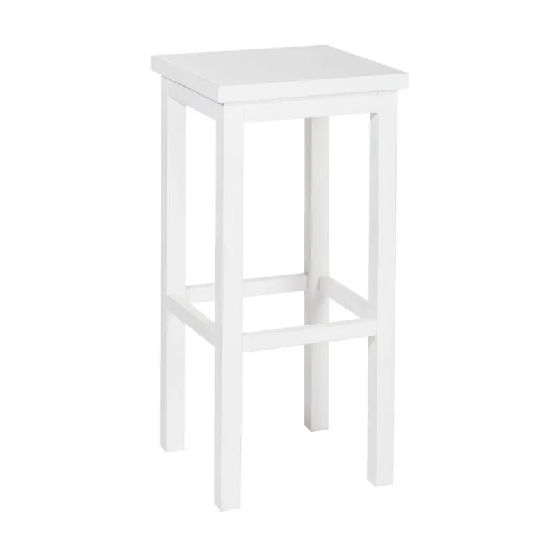 Nie przegap Stołek Bar White, 36x36x79 cm Bonami