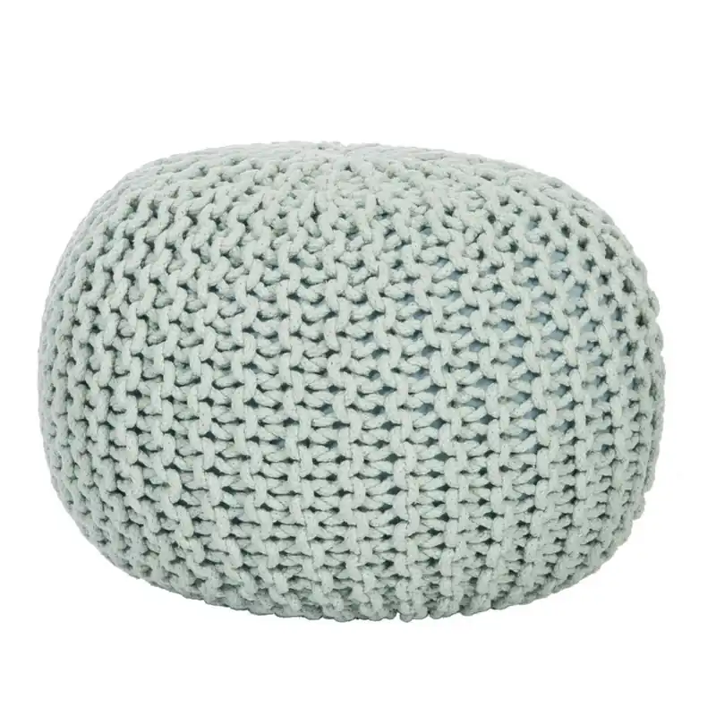 Tani Puf Knitted Green, 35x50 cm Bonami