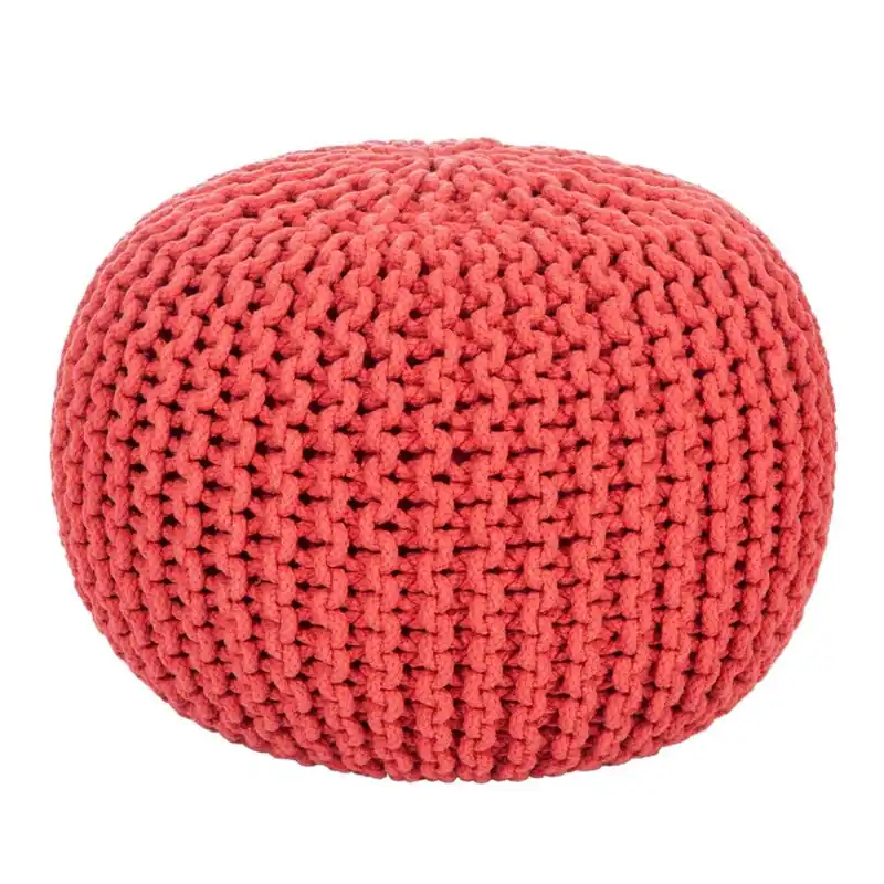 Kup online Puf Knitted Red, 35x50 cm Bonami