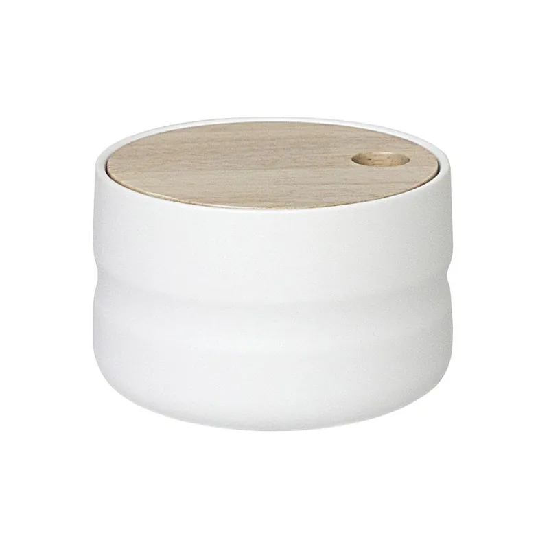 Pojemnik ceramiczny Wooden Cover Medium Bonami Cena promocyjna