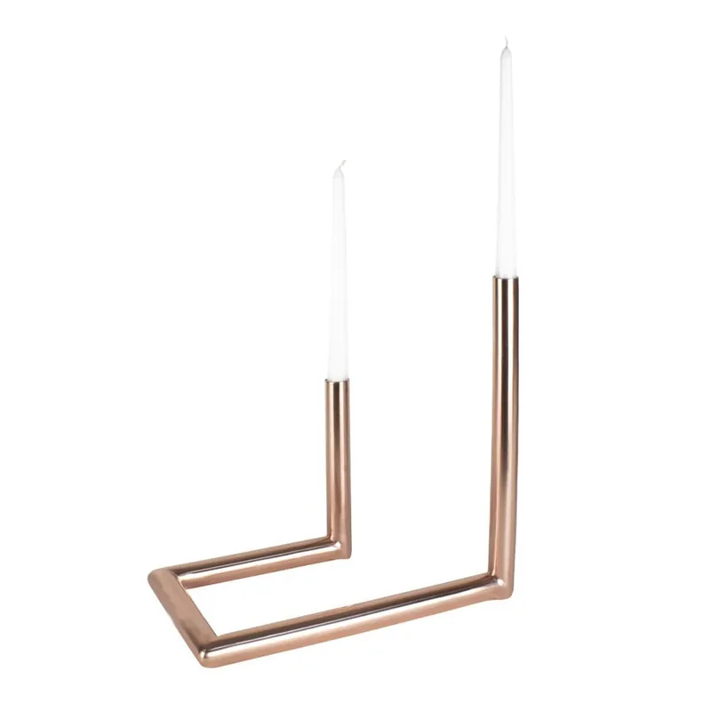 Zamów teraz Świecznik Double Copper Bonami