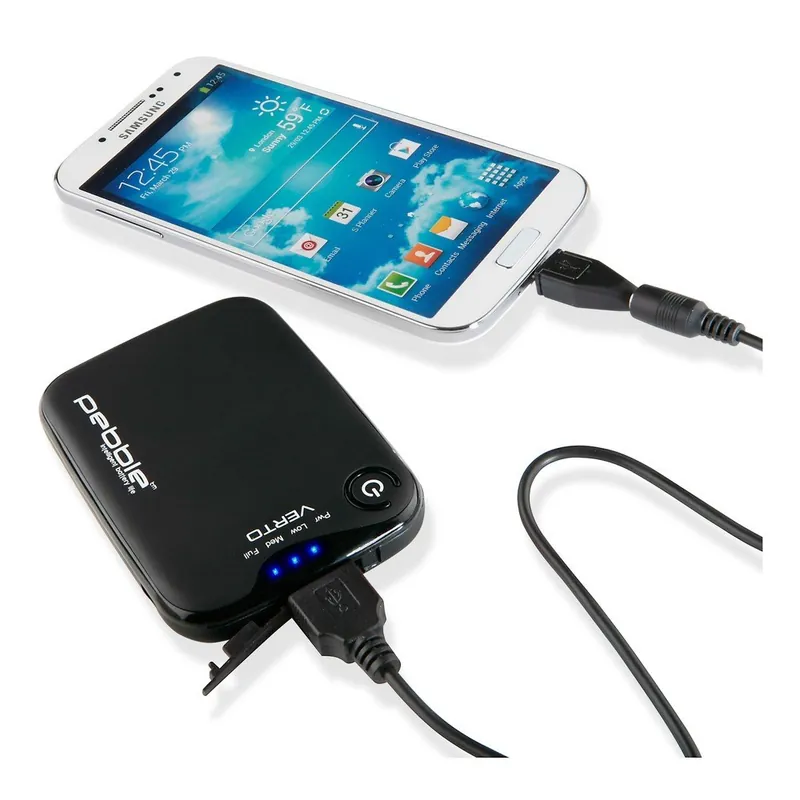 Ciemnoszary powerbank Pebble Verto Bonami Dostępne od ręki