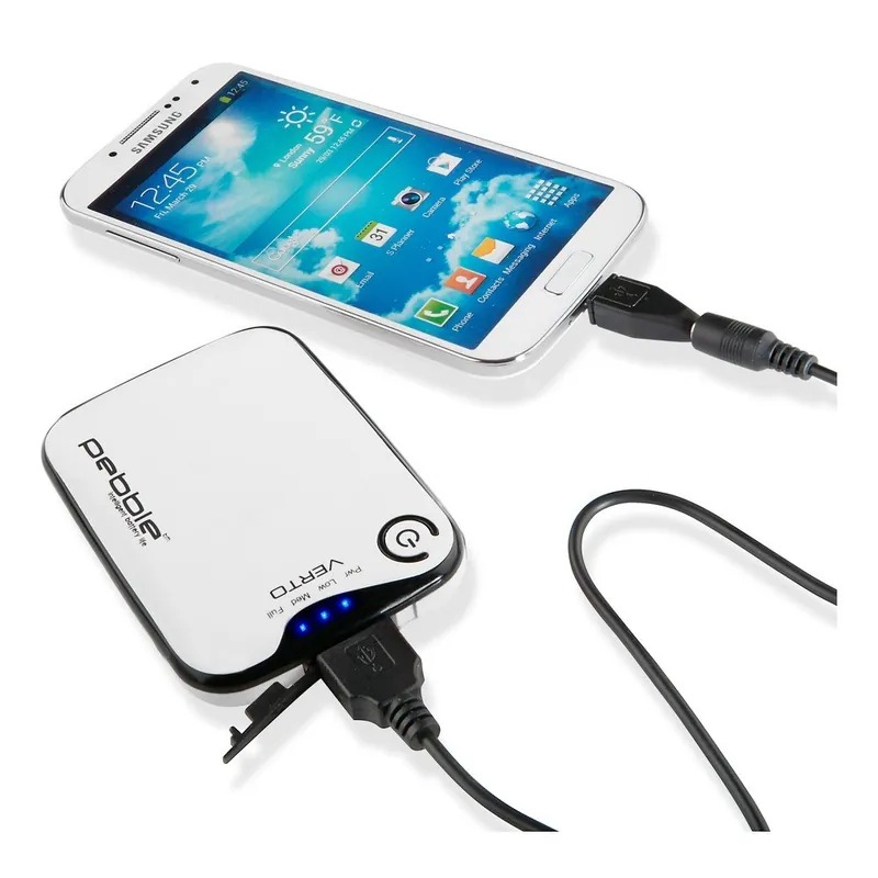 Cena promocyjna Biały powerbank Pebble Verto Bonami