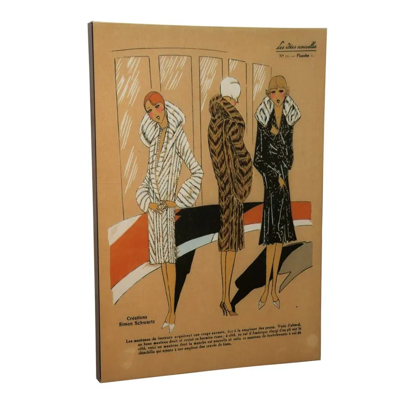 Nowość Obraz Fashion Coats, 50x70 cm Bonami