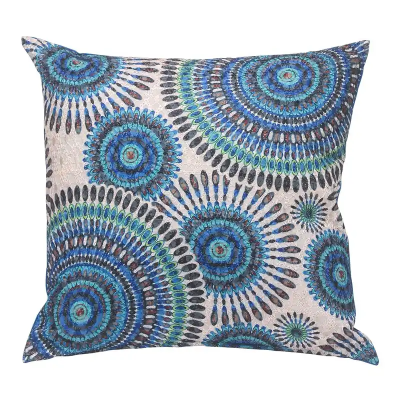 Cena promocyjna Poduszka Blue Rosette, 45x45 cm Bonami
