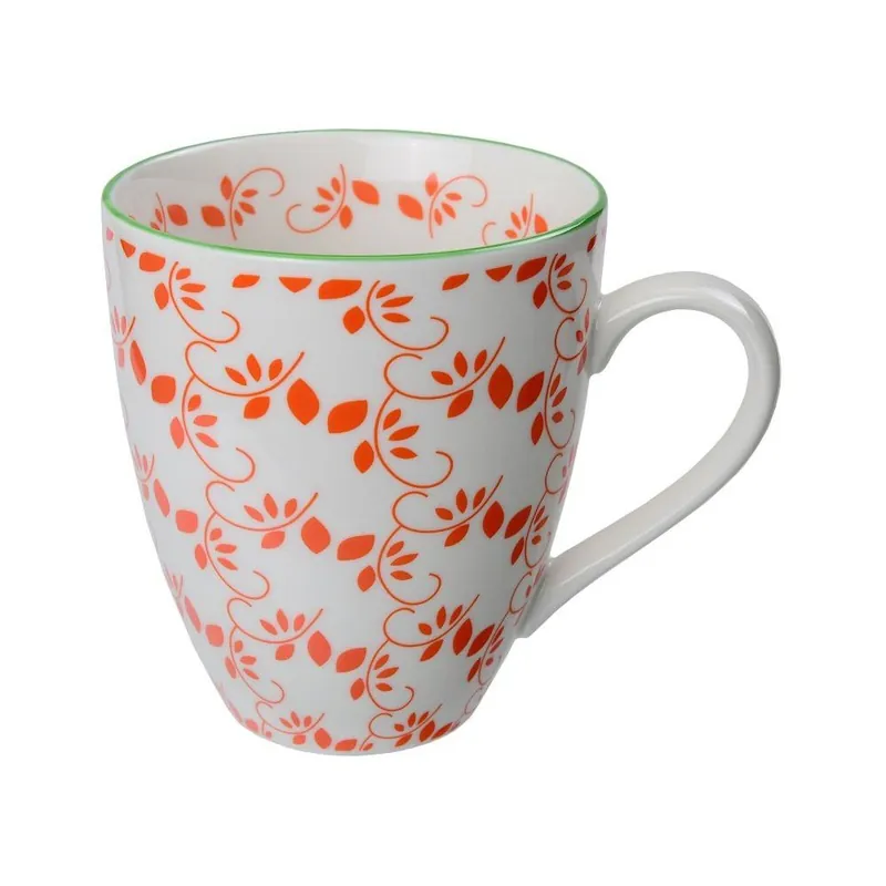 Porcelanowy kubek Springt Red, 8,7x9,8 cm Bonami Taniej