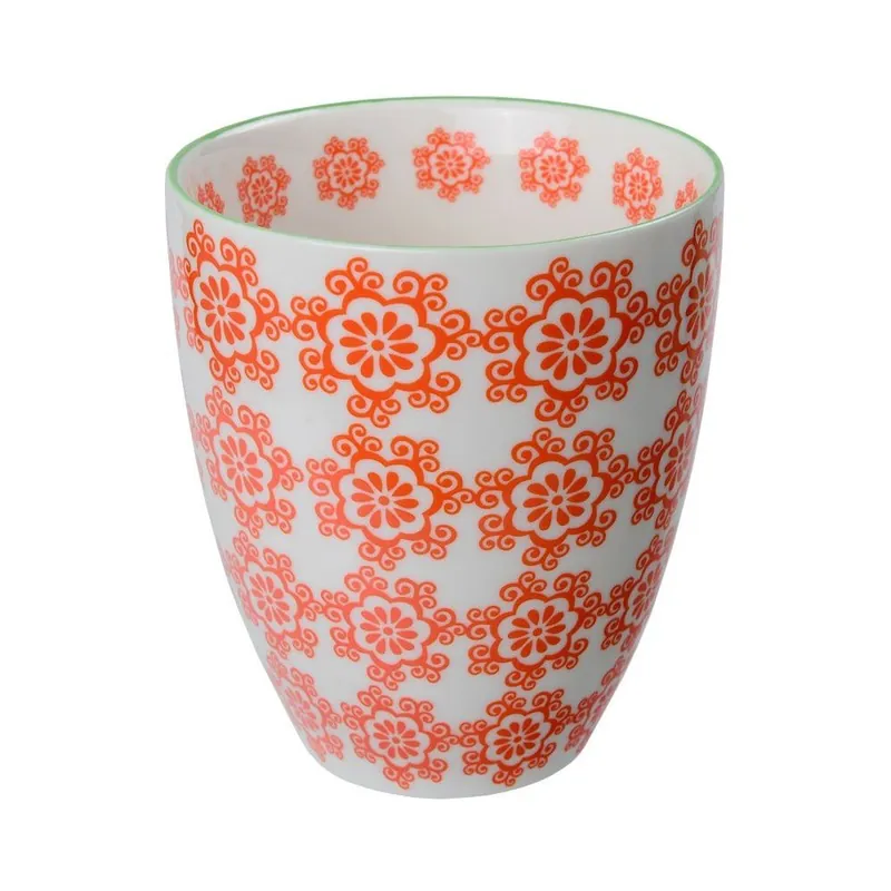 Porcelony kubek Teacup Red, 8,7x9,8 cm Bonami Nowość
