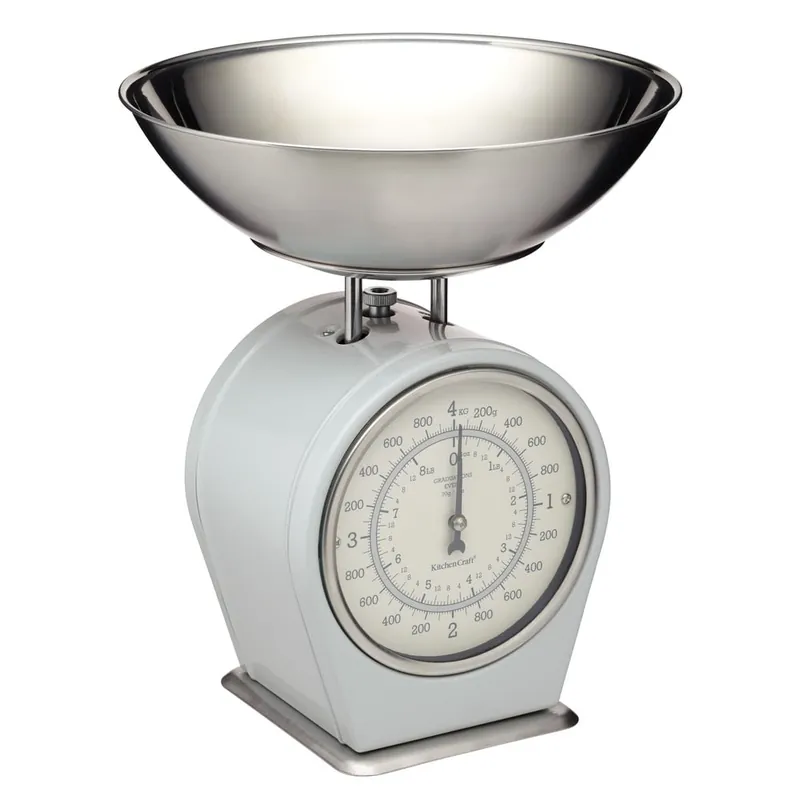 Szara waga kuchenna Kitchen Craft Living Nostalgia, 4 kg Bonami Sprawdź teraz